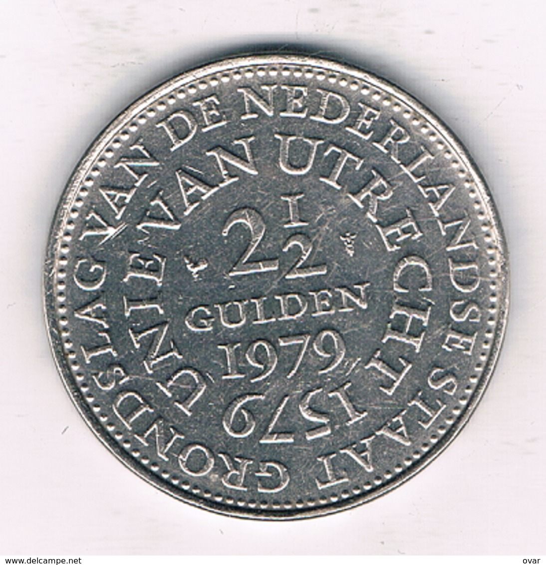 2 1/2 GULDEN 1979 UTRECHT NEDERLAND /3401/ - 1948-1980 : Juliana