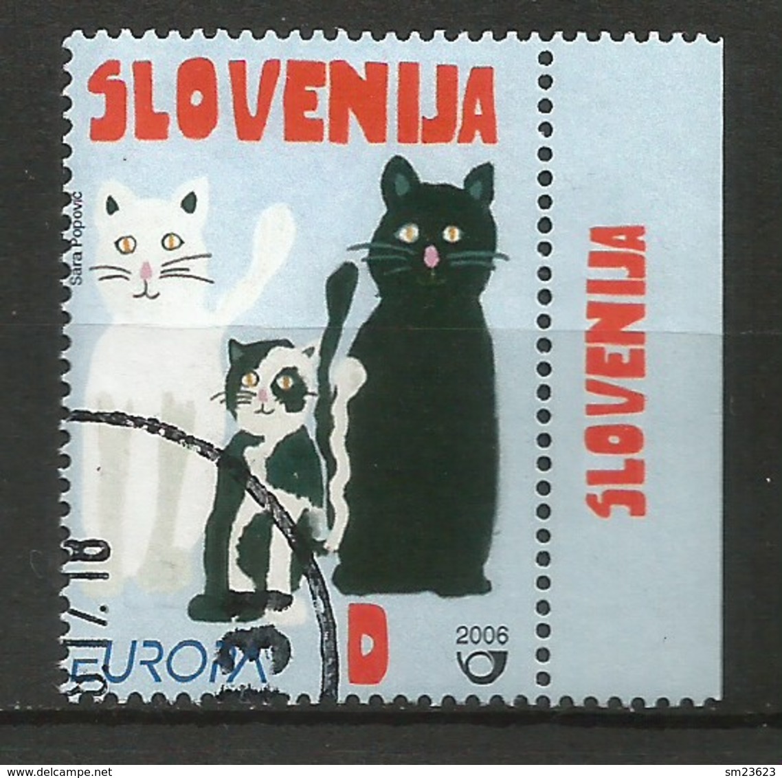 Slowenien / Slovenija  2006  Mi.Nr. 587, EUROPA CEPT  Integration - Gestempelt / Fine Used / (o) - 2006