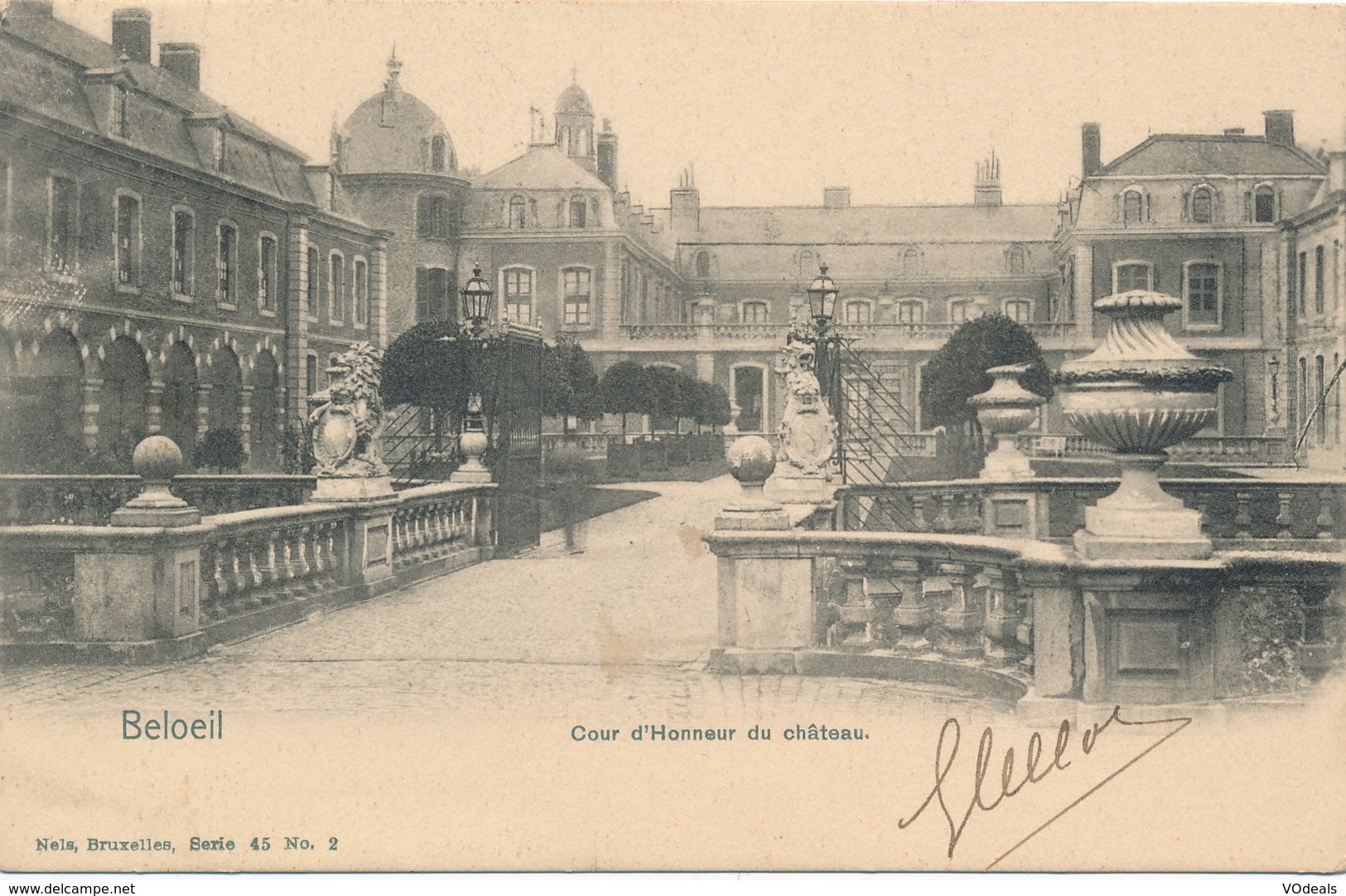 CPA - Belgique -  Beloeil - Cour D'honneur Du Château - Beloeil