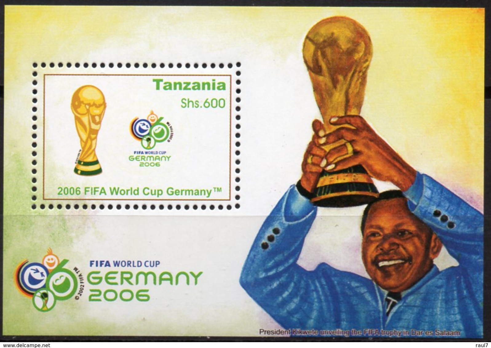 Tanzanie 2006 - Football, World Cup 2006 - BF Neufs // Mnh - Tanzanie (1964-...)