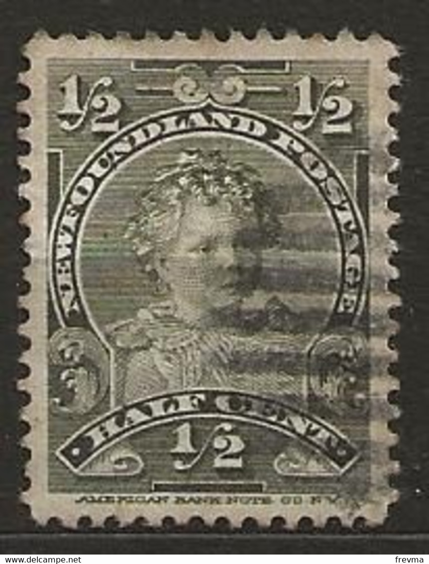 Timbre Newfoundland 1897 (Terre-Neuve) - 1857-1861