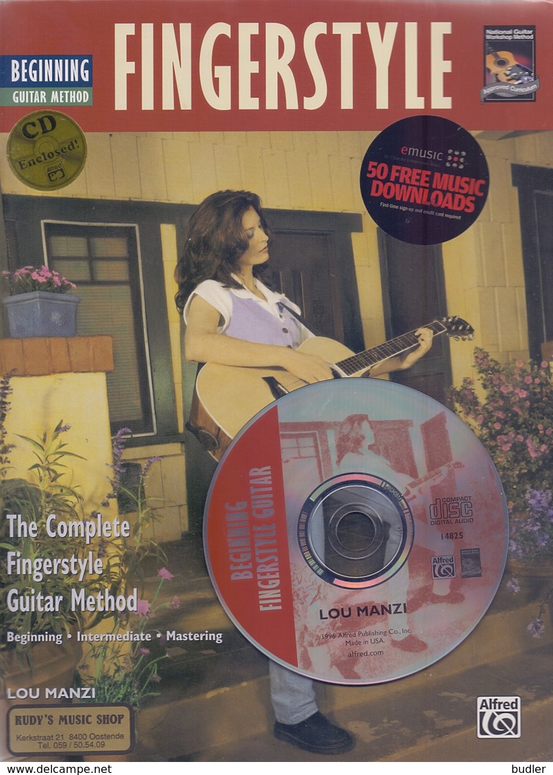 ## FINGERSTYLE – Beginning Guitar Method ## : CD Enclosed / Avec Le CD : MUZIEK,MUSIQUE,MUSIC, - Andere & Zonder Classificatie