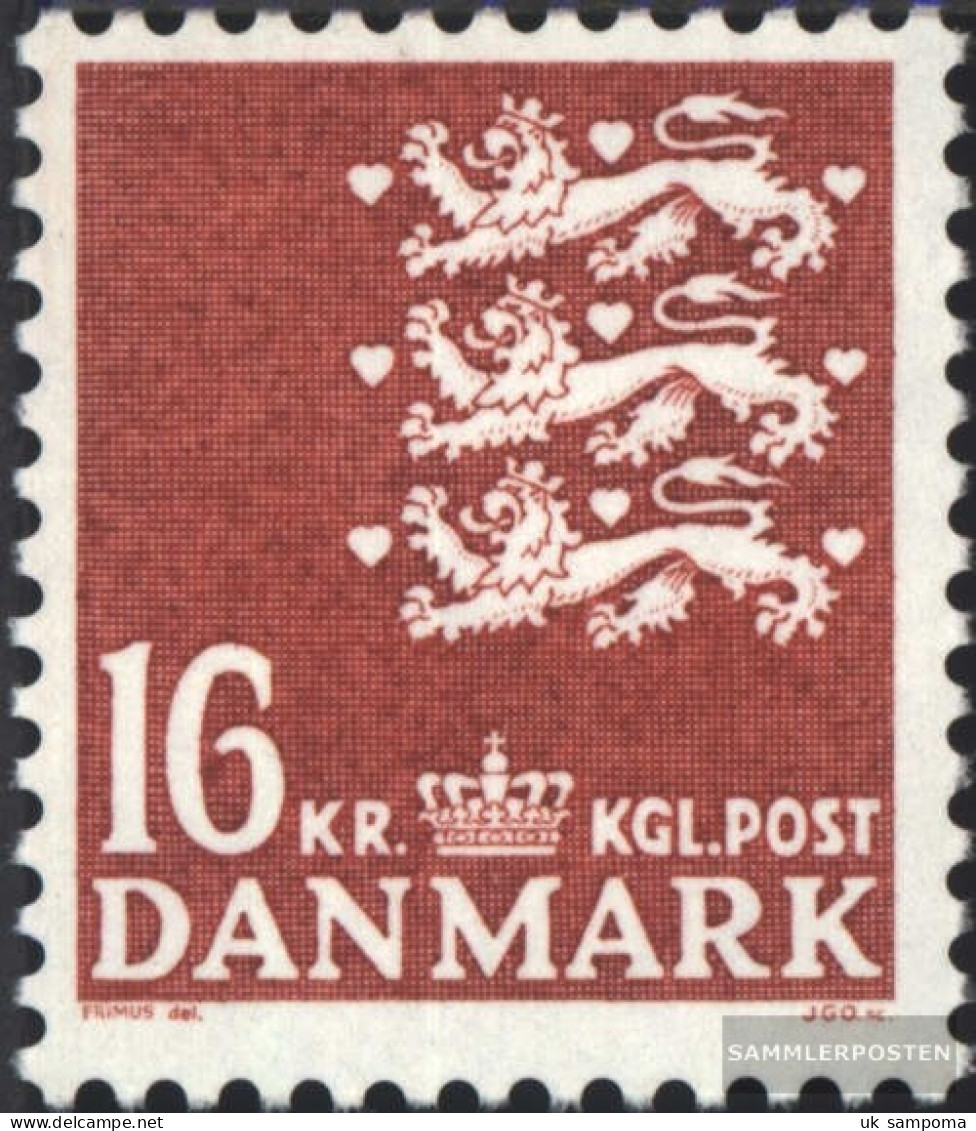 Denmark 780 (complete Issue) Unmounted Mint / Never Hinged 1983 Small Imperial Crest - Unused Stamps