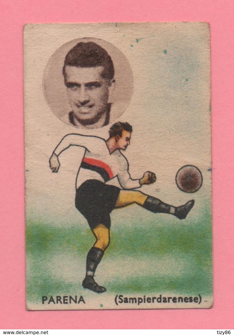 Figurina Calcio Fidass 1946 (rarissima) - PARENA (Sampierdarenese - Sampdoria ) - Trading Cards