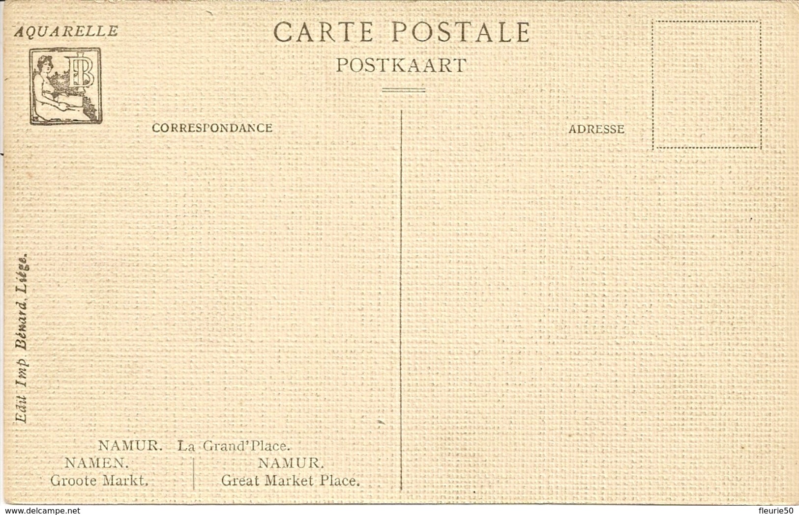 NAMUR, LOT de 8 cartes postales: Casino, Citadelle, La Sambre, Hôtel du château, Grand place, Musée,Panorama, R. mathieu