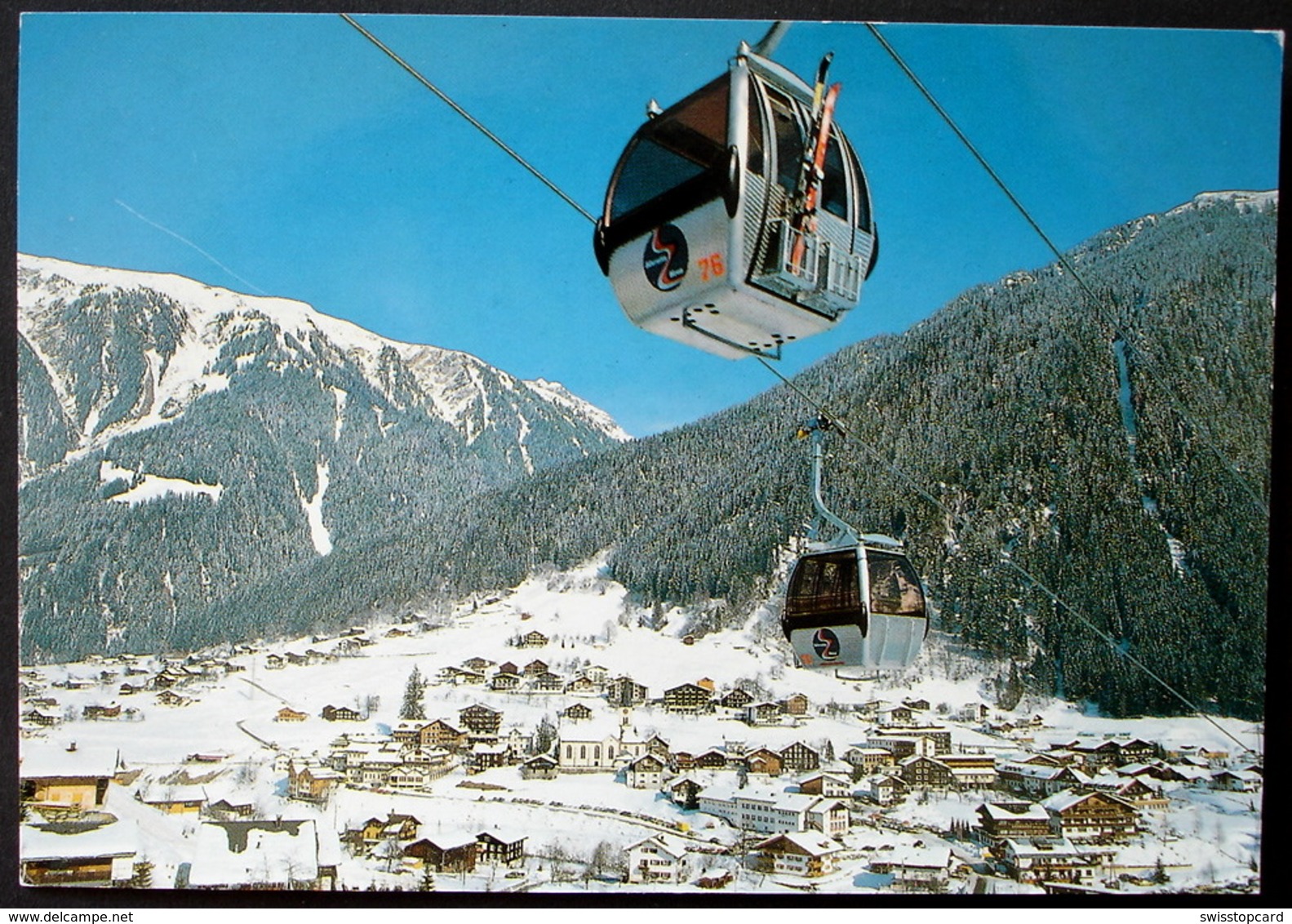 GASCHURN Im Montafon Wintersport Ski Gondelbahn - Gaschurn