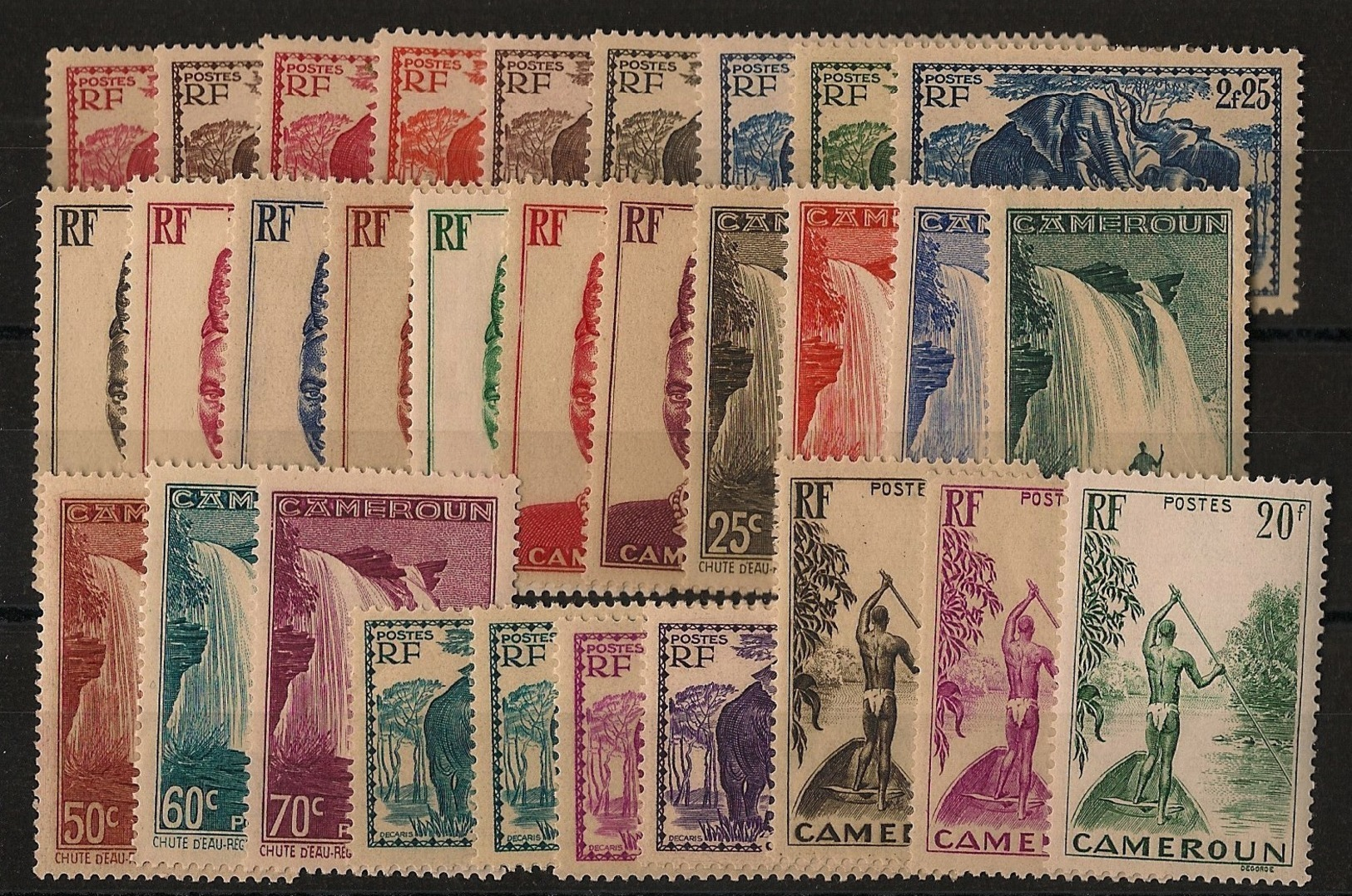 Cameroun - 1939 - N°Yv. 162 à 191 - Série Complète - Neuf Luxe ** / MNH / Postfrisch - Unused Stamps