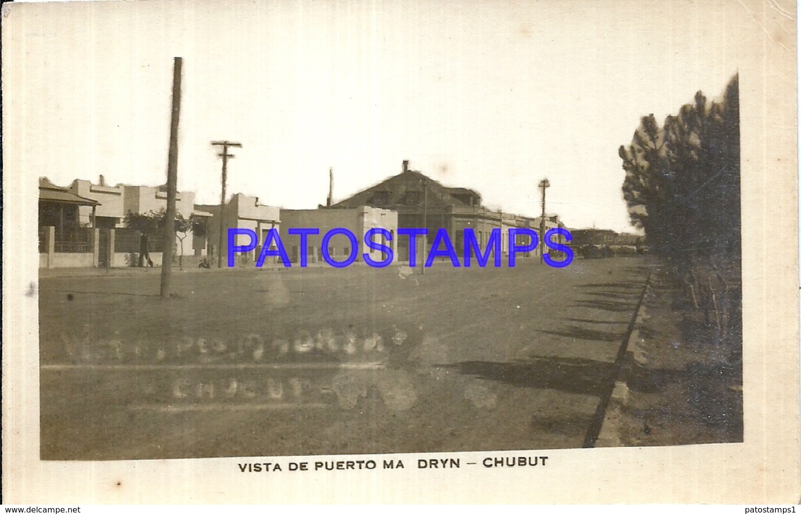 110601 ARGENTINA CHUBUT PUERTO MADRYN VISTA DE LA CALLE PHOTO NO POSTAL POSTCARD - Fotografie