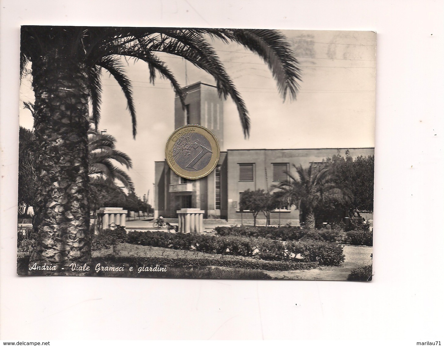 M8748 Puglia ANDRIA 1959 Viaggiata - Andria