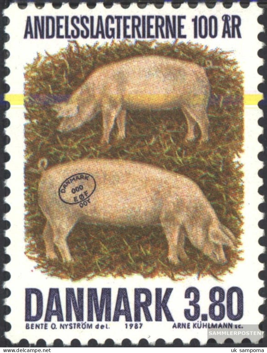 Denmark 898 (complete Issue) Unmounted Mint / Never Hinged 1987 Schlachthof-cooperatives - Unused Stamps