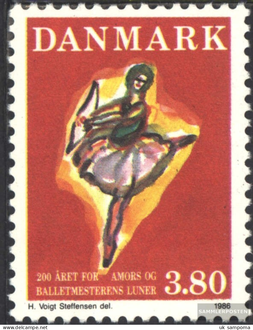 Denmark 885 (complete Issue) Unmounted Mint / Never Hinged 1986 Ballet Of Vincenco Galeotti - Unused Stamps