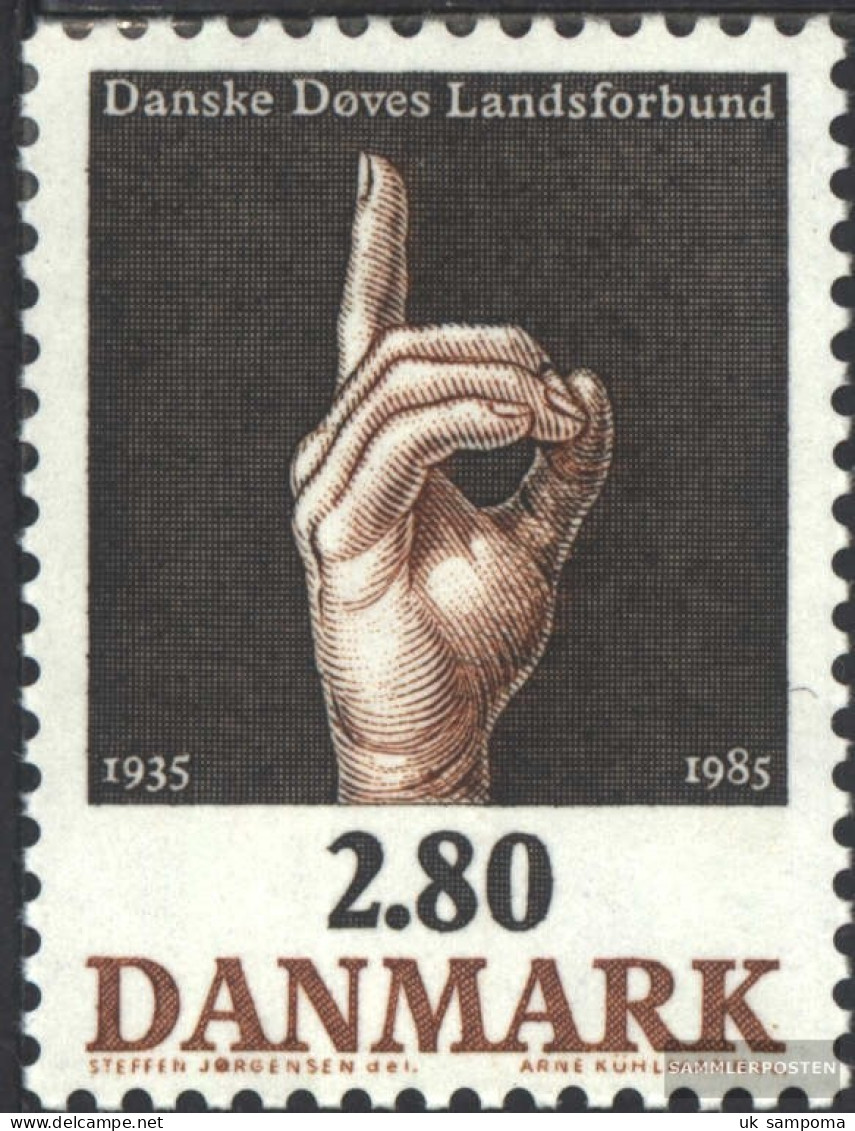 Denmark 850 (complete Issue) Unmounted Mint / Never Hinged 1985 Help For Hearing-impaired - Unused Stamps