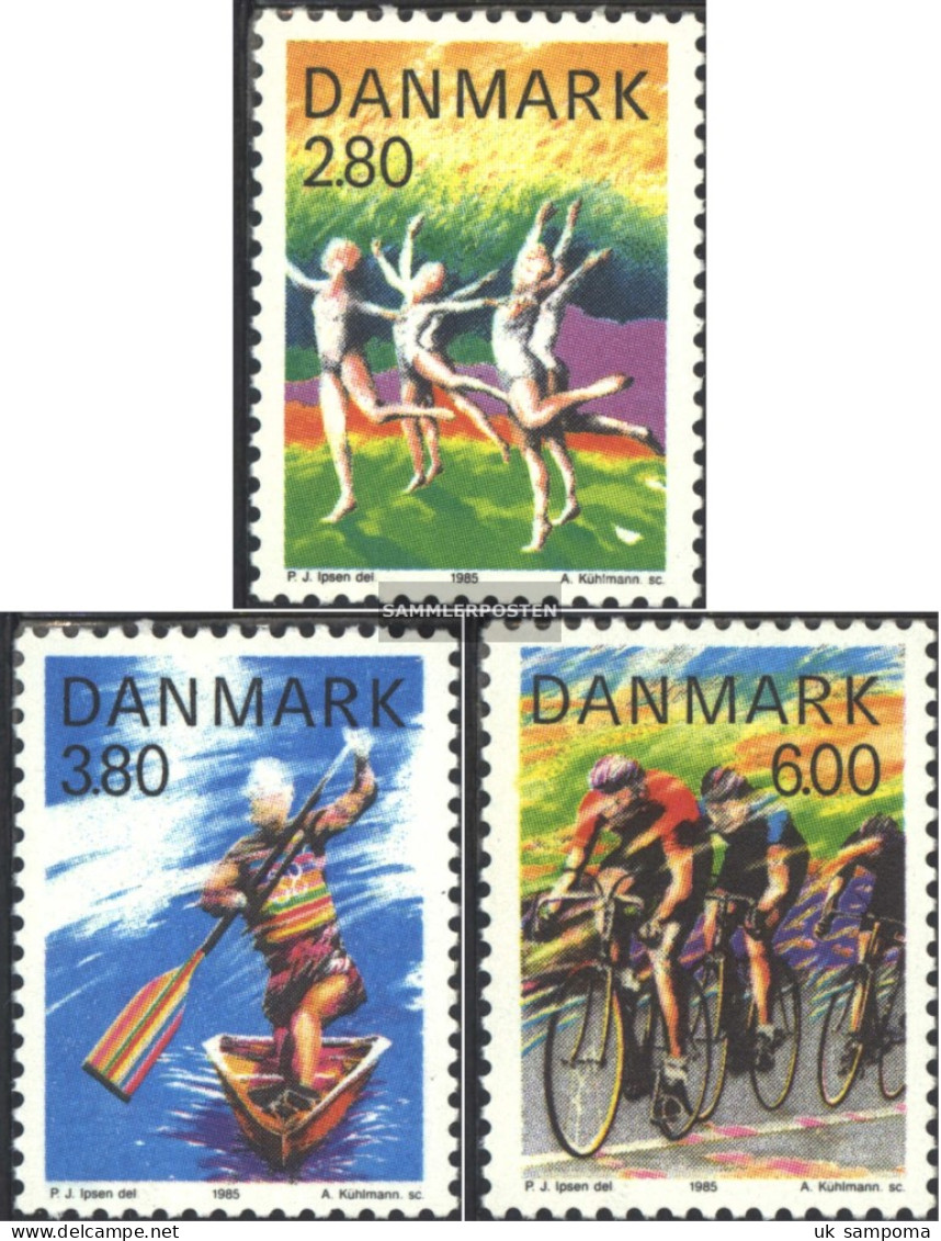 Denmark 842-844 (complete Issue) Unmounted Mint / Never Hinged 1985 Sports - Unused Stamps