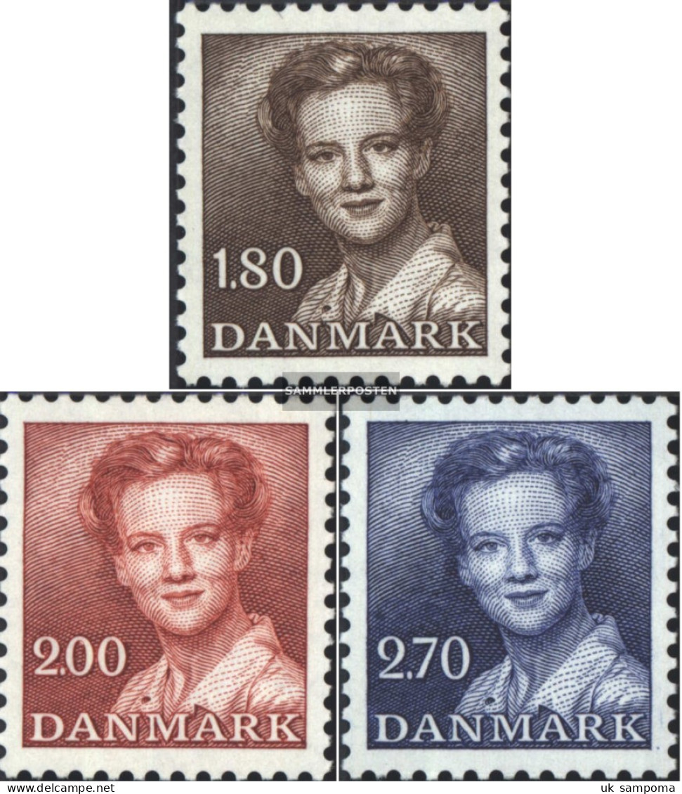 Denmark 753-755 (complete Issue) Unmounted Mint / Never Hinged 1982 Queen Margarethe II. - Unused Stamps