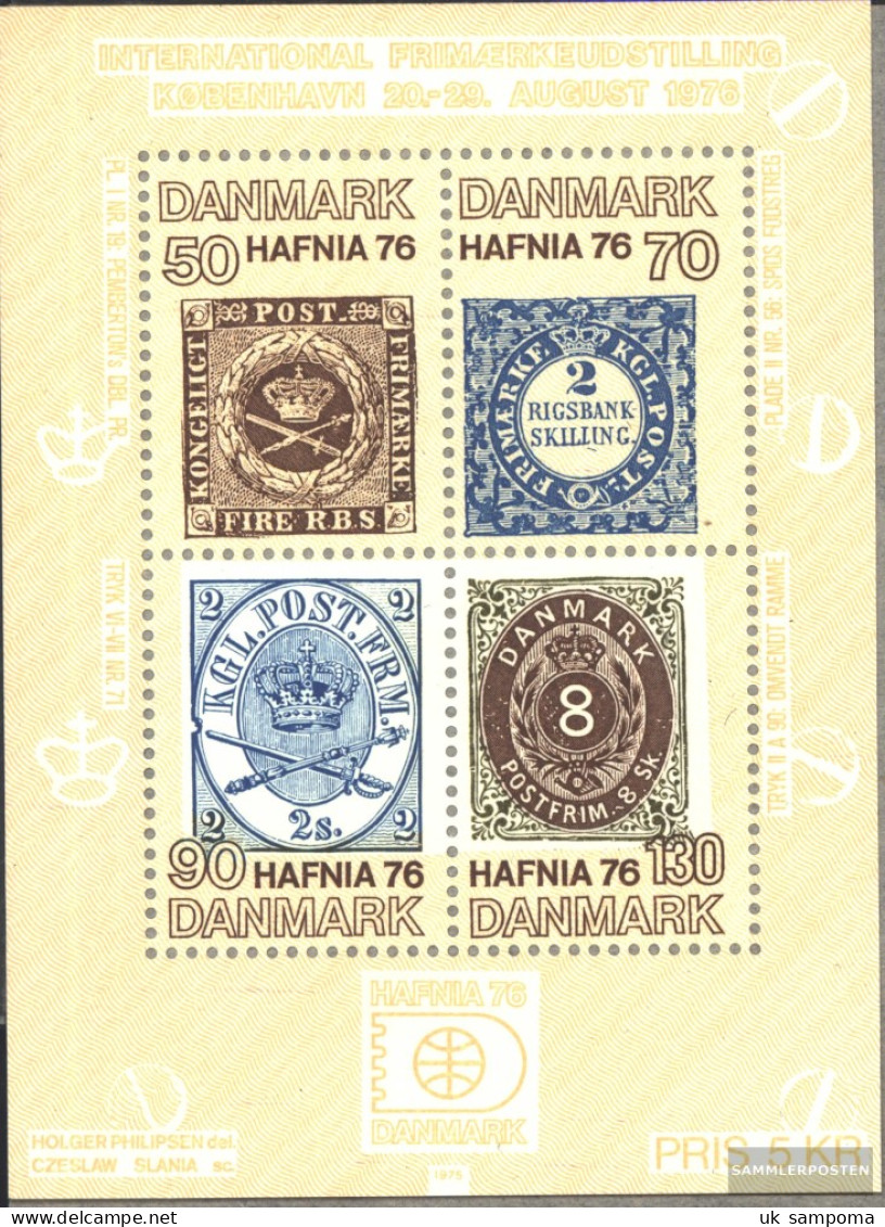 Denmark Block2 (complete Issue) Unmounted Mint / Never Hinged 1975 HAFNIA76 - Blocks & Sheetlets