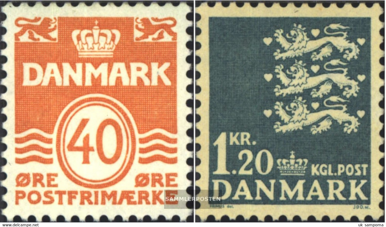 Denmark 512-513 (complete Issue) Unmounted Mint / Never Hinged 1971 Clear Brands - Unused Stamps