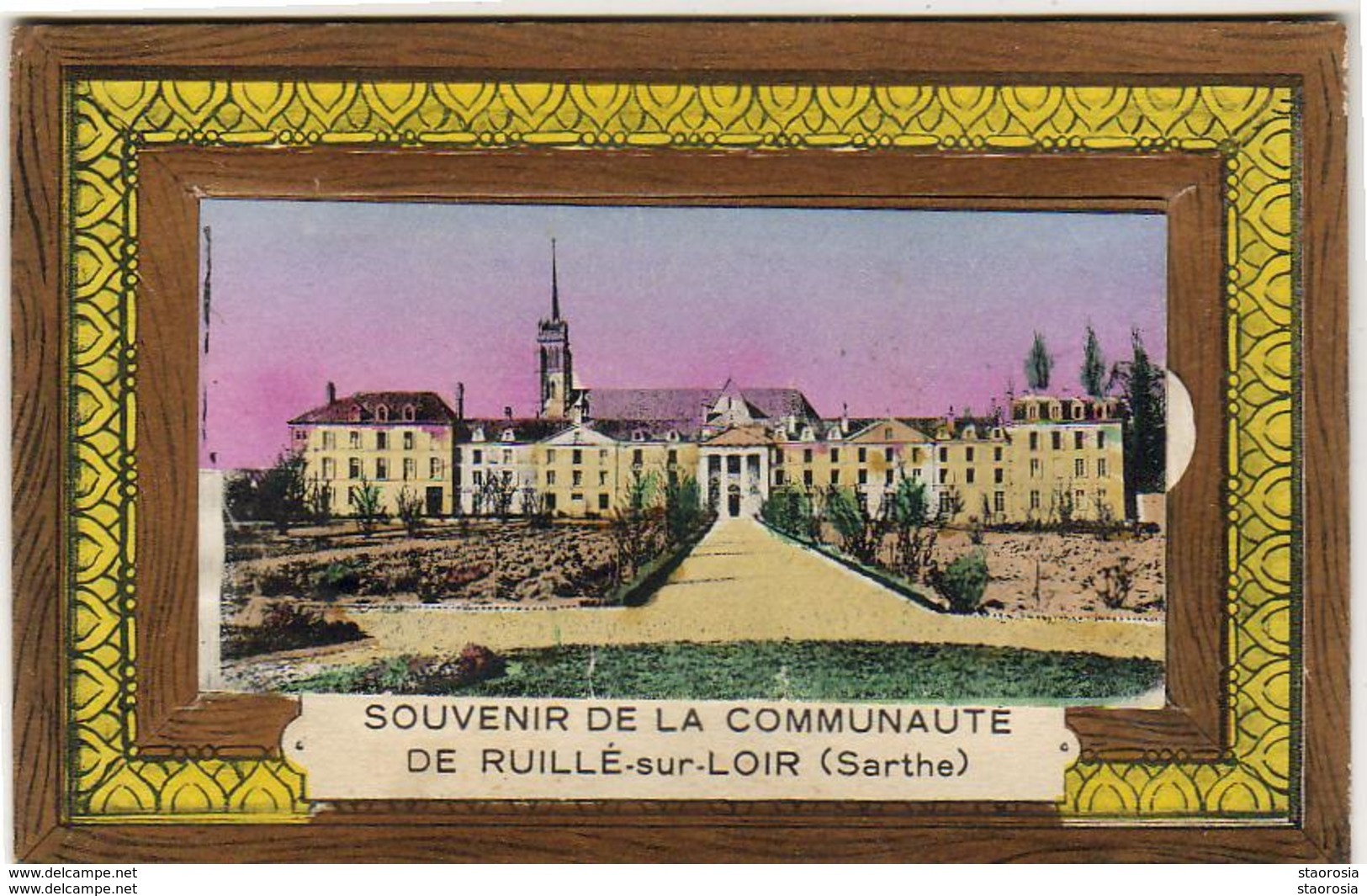 D72  RUILLE- SUR- LOIR  Souvenir De La Communauté   ..... Carte à Système Avec Dépliant Complet - Autres & Non Classés