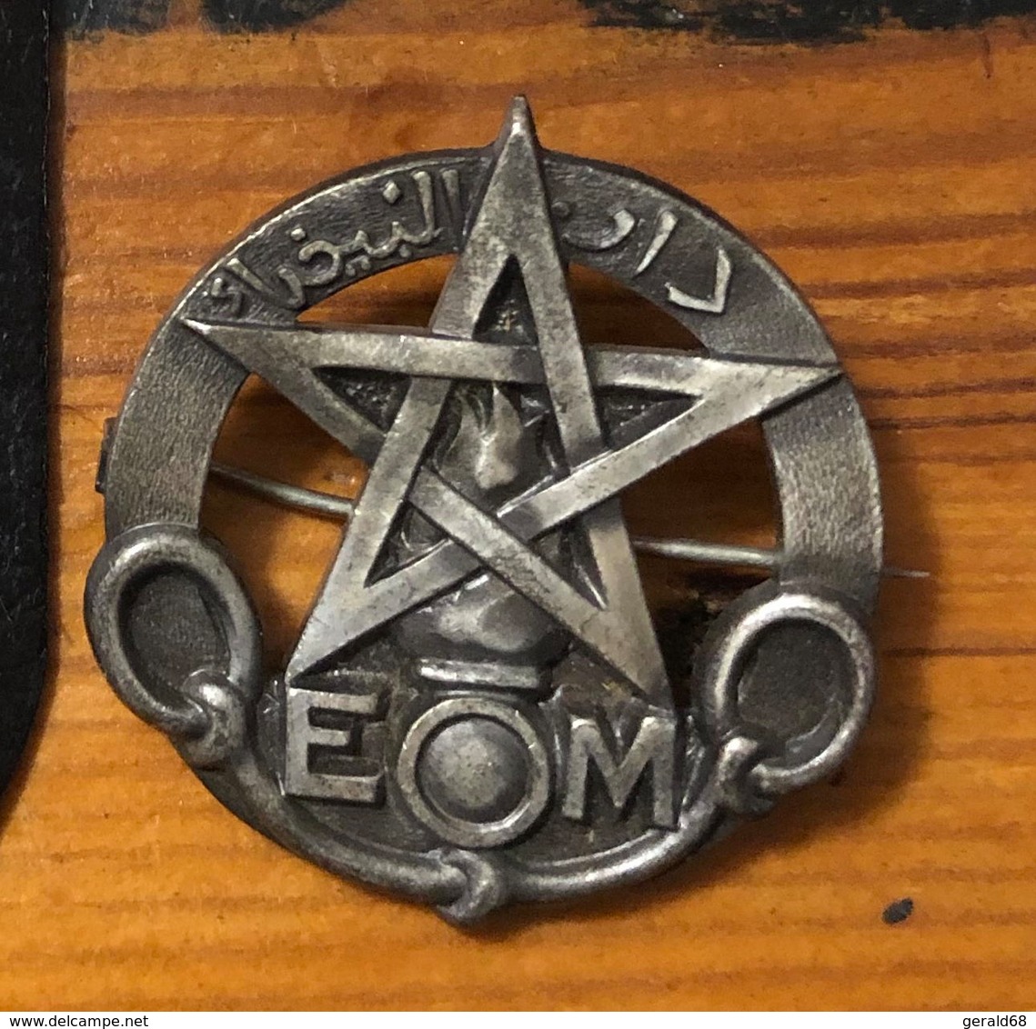 Insigne De L'E.O.M, Ecole D'Officiers Marocains - Armée De Terre