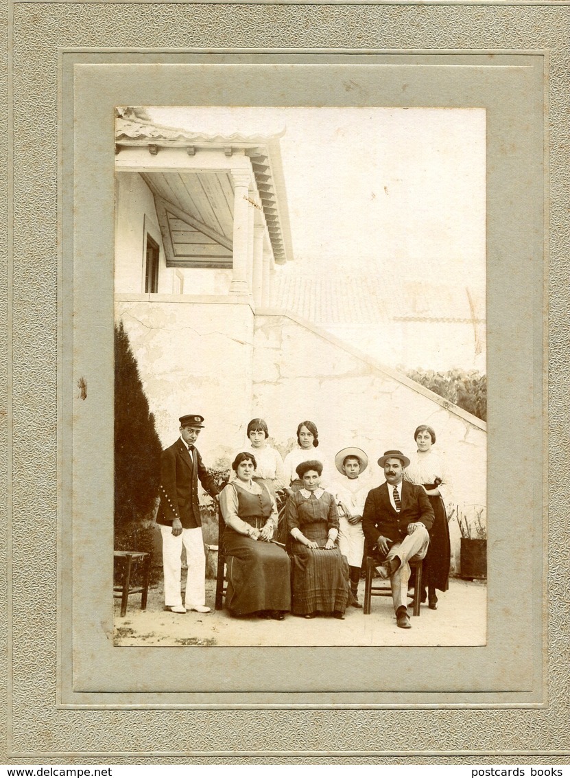 1915 Fotografia Antiga QUINTA Do MELLO Melo (Familia Asseca ?) TORRES NOVAS. Old Photo (Santarem) PORTUGAL - Anciennes (Av. 1900)