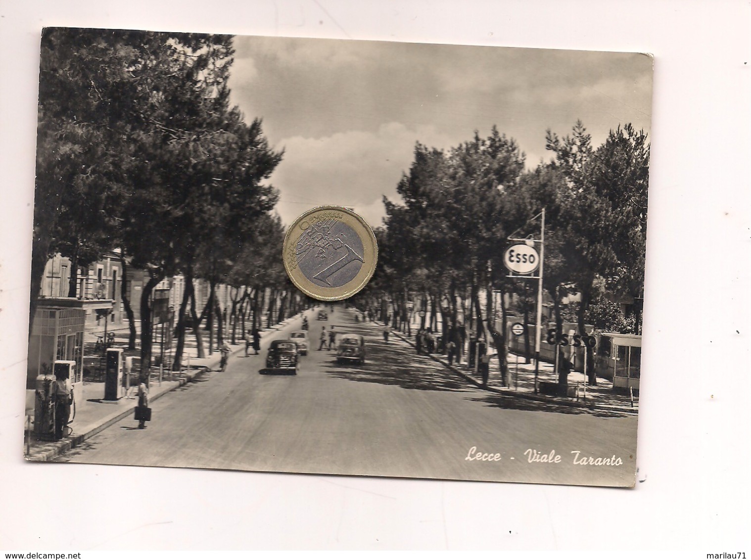 M8764 Puglia LECCE 1959 Viaggiata - Lecce