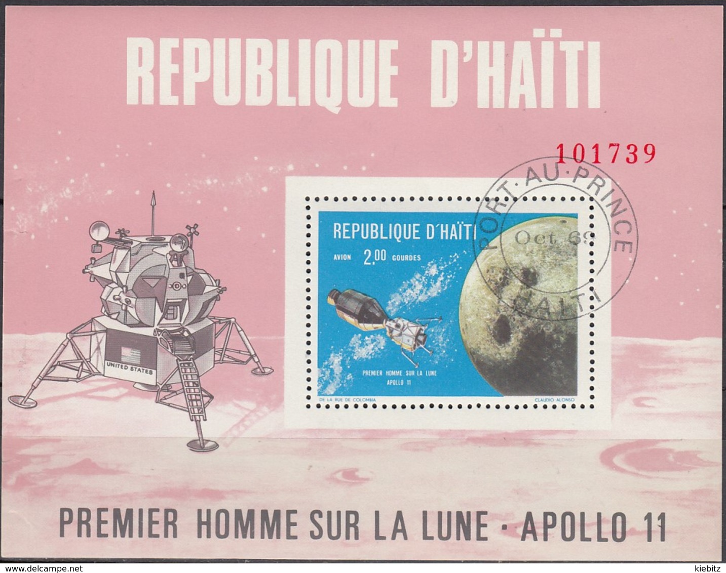 HAITI 1969 - MiNr: 1089  Block 42  Used - América Del Norte