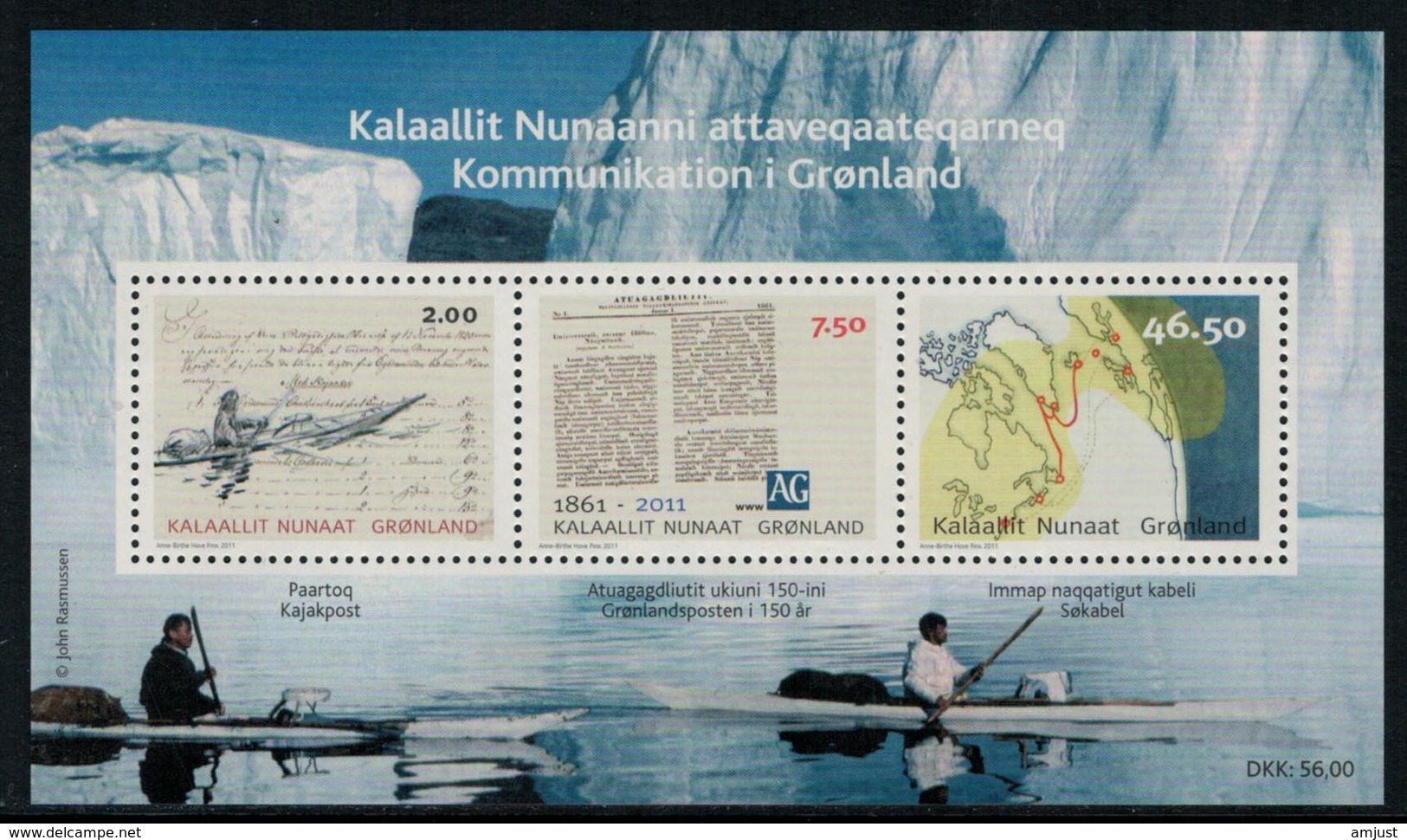 Groenland 2011 // Moyen De Communications Au Groenland  Bloc-feuillet Neuf ** MNH No.52 Y&T - Neufs