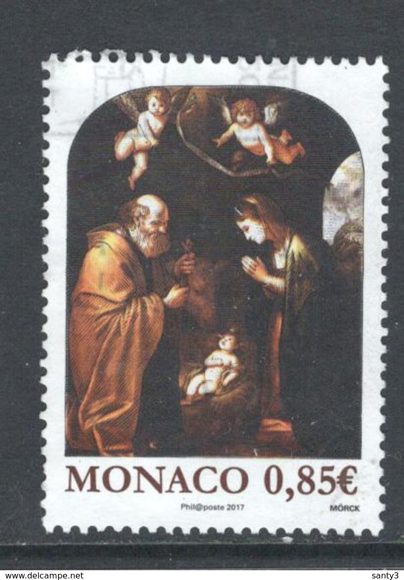 Monaco, Yv 3112 Jaar 2017, Gestempeld - Oblitérés