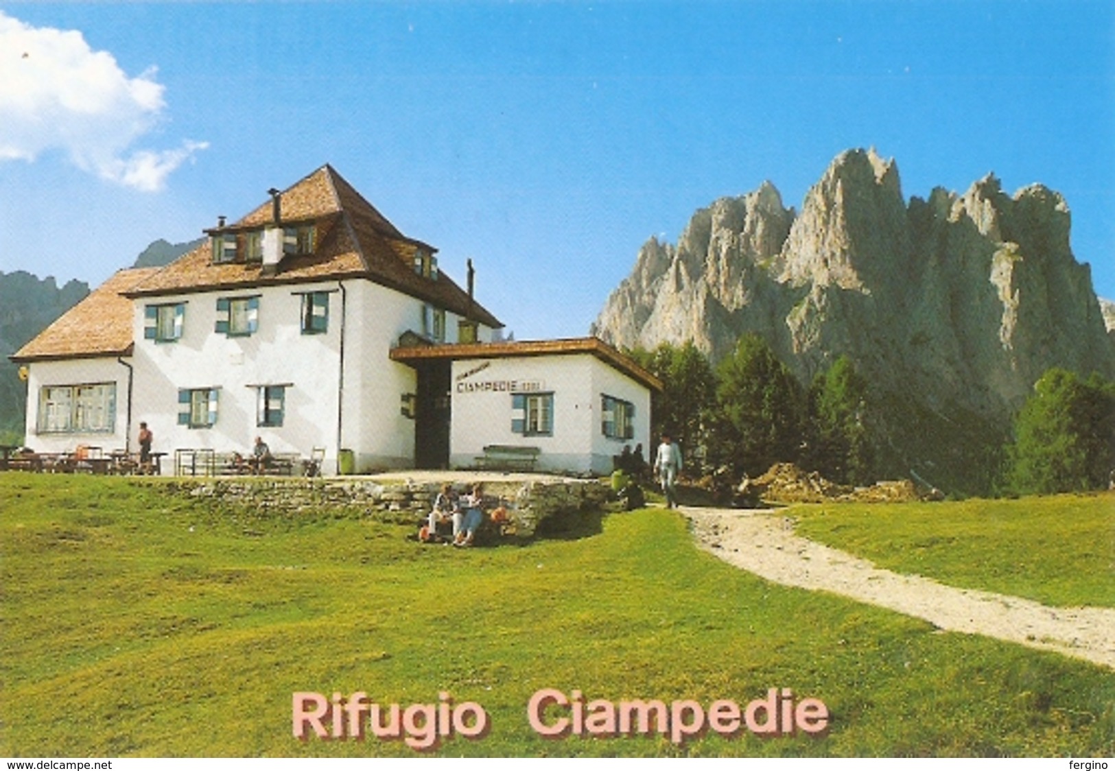 505/FG/19 - ALPINISMO - RIFUGIO CIAMPEDIE (TRENTO) - Trento