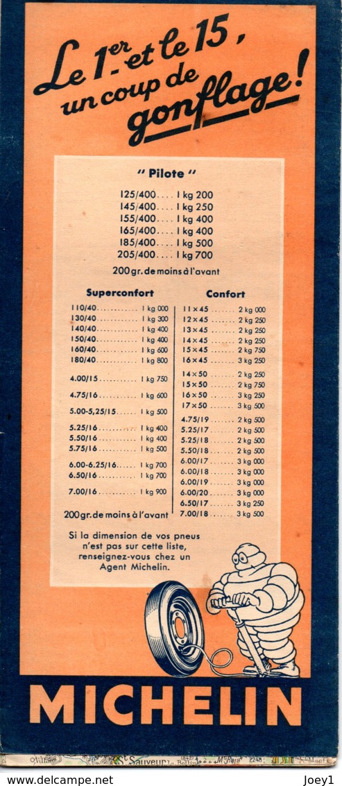 Carte Michelin Année 1946 Numéro 81, Avignon Digne ,bon état. - Carte Stradali