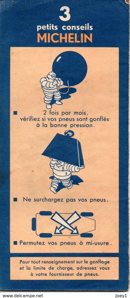 Carte Michelin Année 1948 Numéro 59, St Brieuc Rennes ,bon état. - Roadmaps