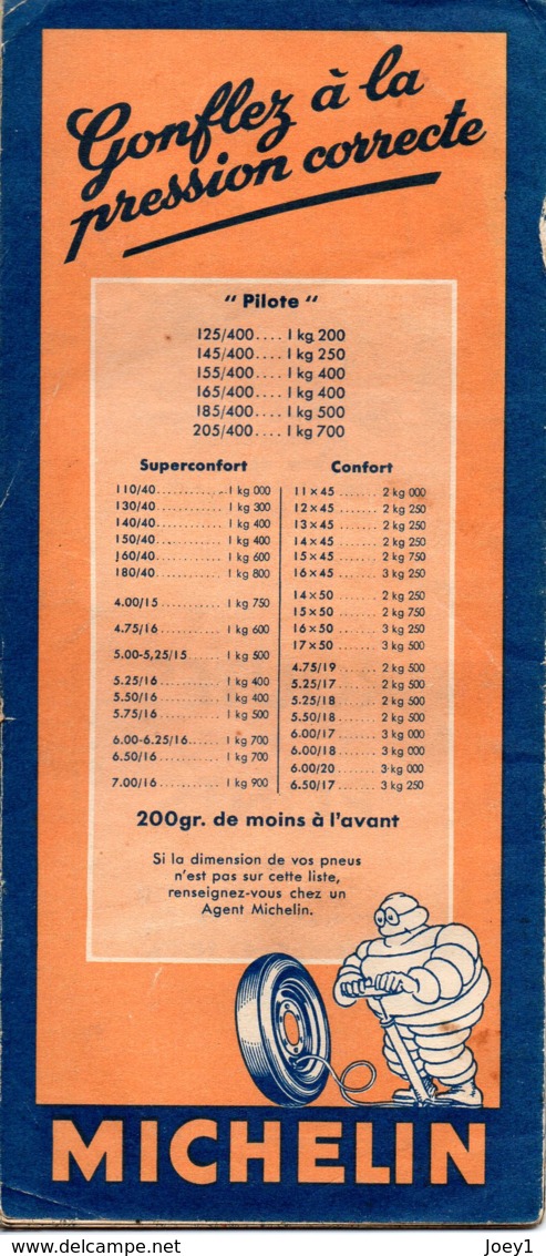 Carte Michelin Année 1948 Numéro 59, St Brieuc Rennes ,bon état. - Carte Stradali