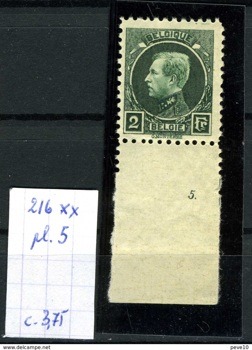 Montenez  N° 216 Xx MNH  Planche 5 - ....-1960