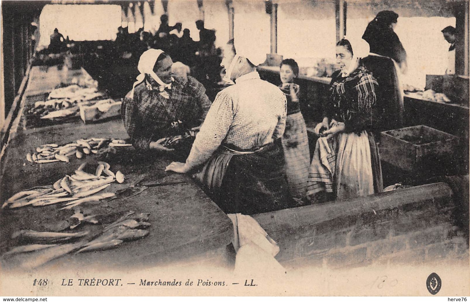 LE TREPORT - Marchandes De Poissons - CPA - Le Treport