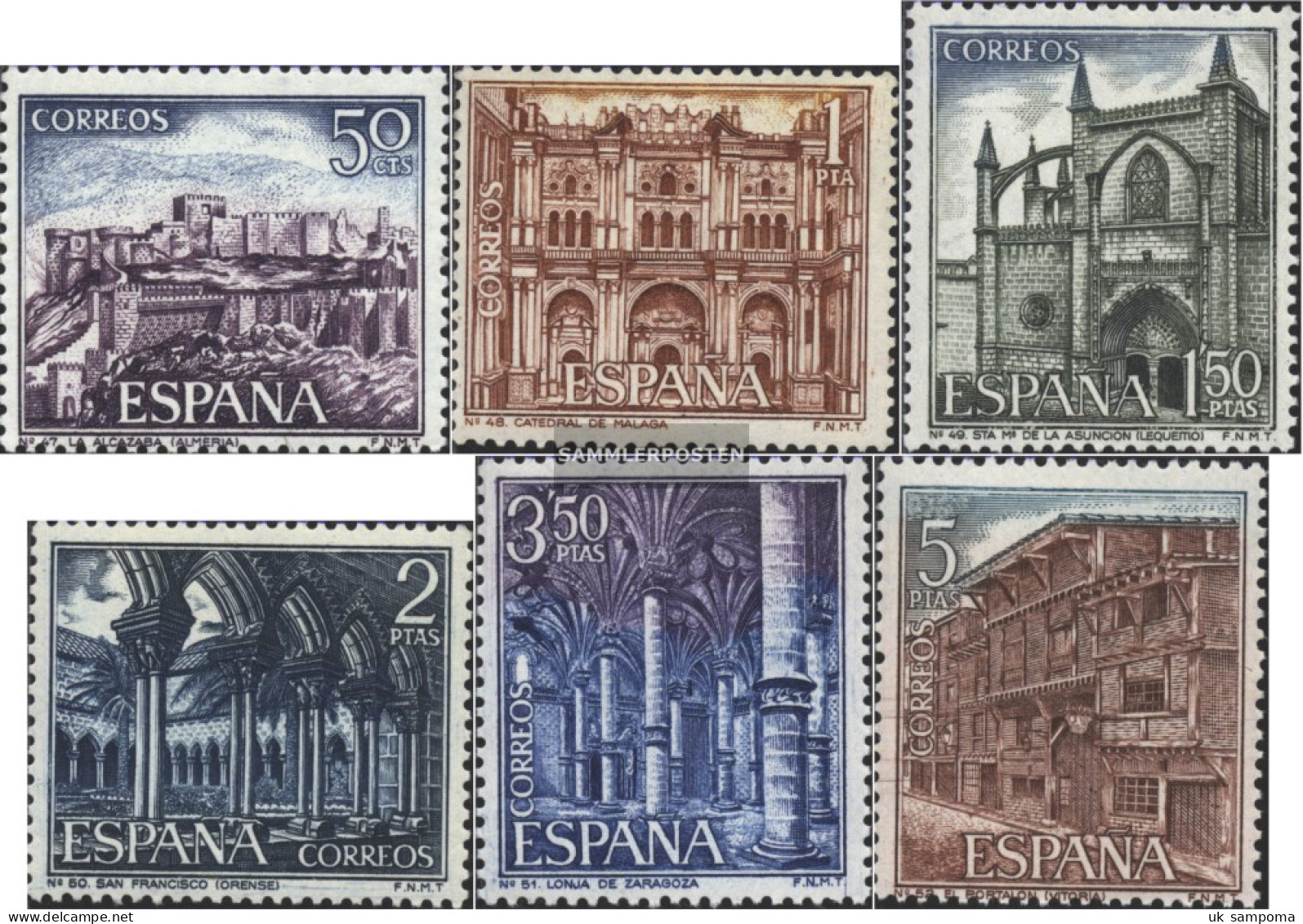 Spain 1872-1877 (complete Issue) Unmounted Mint / Never Hinged 1970 Tourism - Unused Stamps