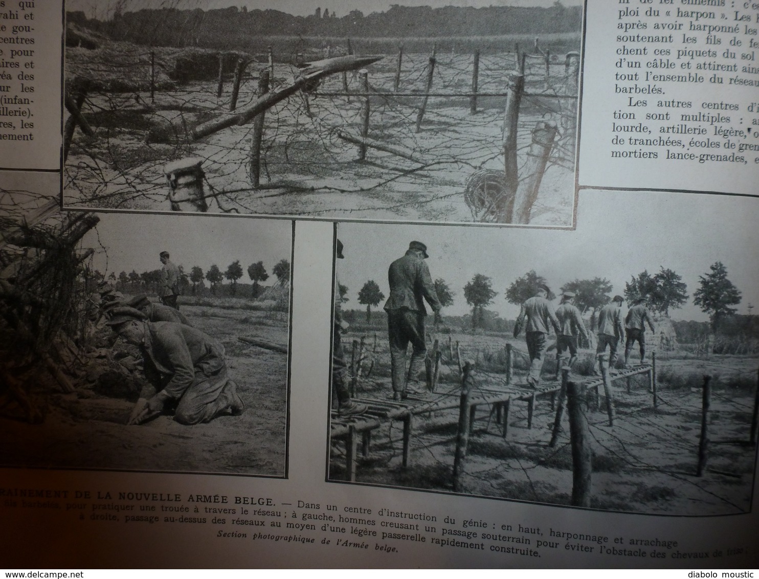 1916 L'ILLUSTRATION (23 Septembre) : Les Chiens-Soldats des belges; Belloy ; Estrée ; Le bois DELVILLE ; Longueval ;