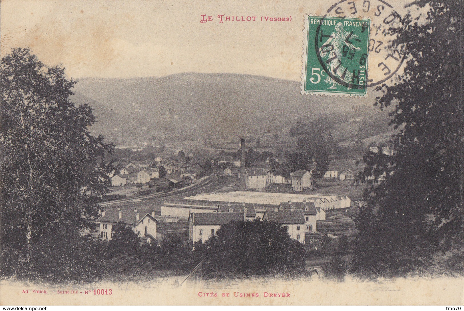 88  Vosges  -  Le  Thillot  -  Cités  Et  Usines  Dreyer - Le Thillot