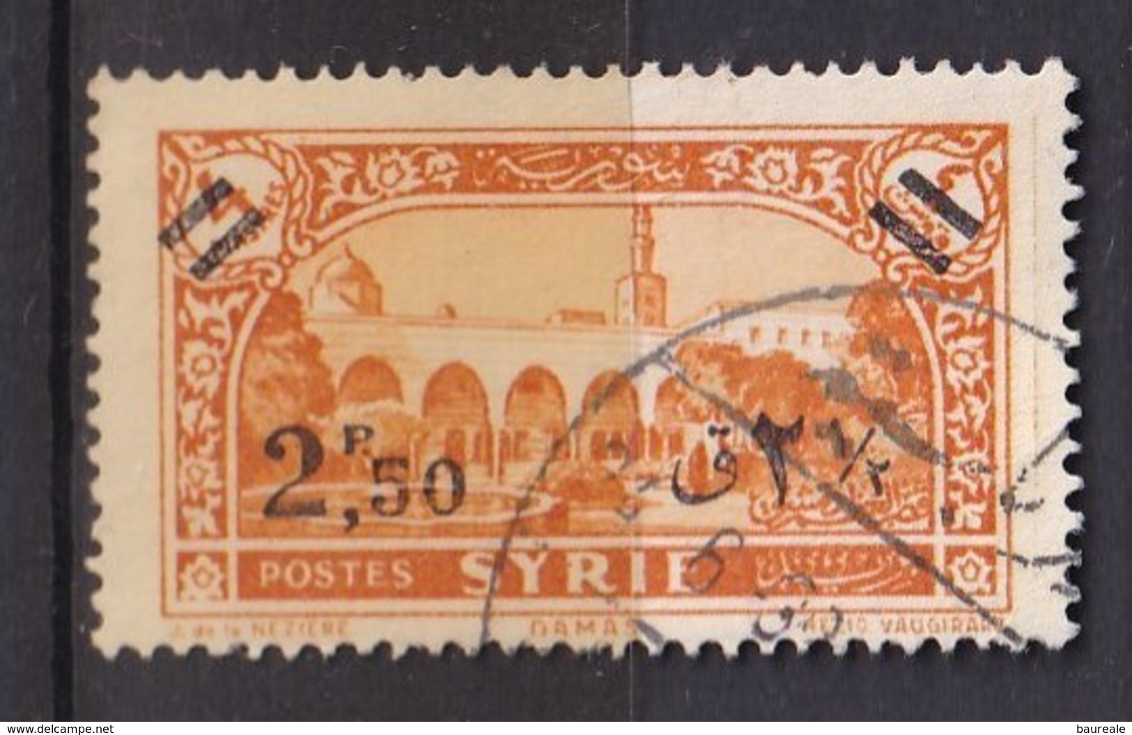 Colonies Françaises - SYRIE -  1938 - Timbre Oblitéré N° YT 243 - Prix Fixe Cote 2017 à 15% - Used Stamps