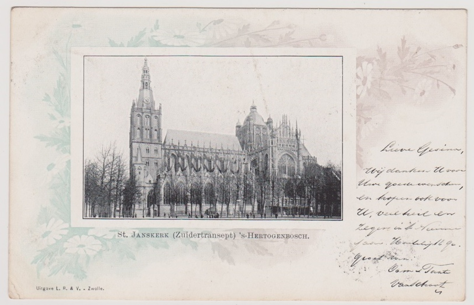 's-Hertogenbosch - St. Janskerk Zuidertransept - 1901 - 's-Hertogenbosch