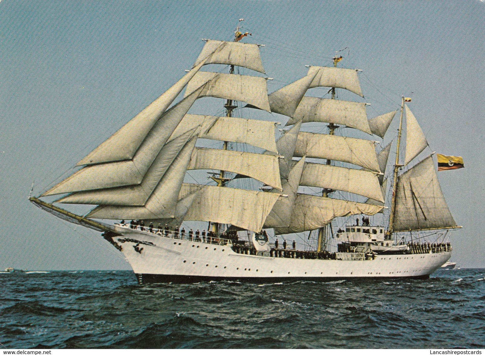 Postcard Sailing Vessel Ship Shipping Interest Gloria [ Colombia ] By Beken Of Cowes My Ref  B23549 - Sailing Vessels