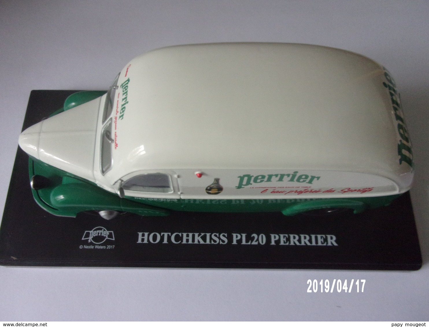 HOTCHKISS PL 20 PERRIER - Publicitaires - Toutes Marques