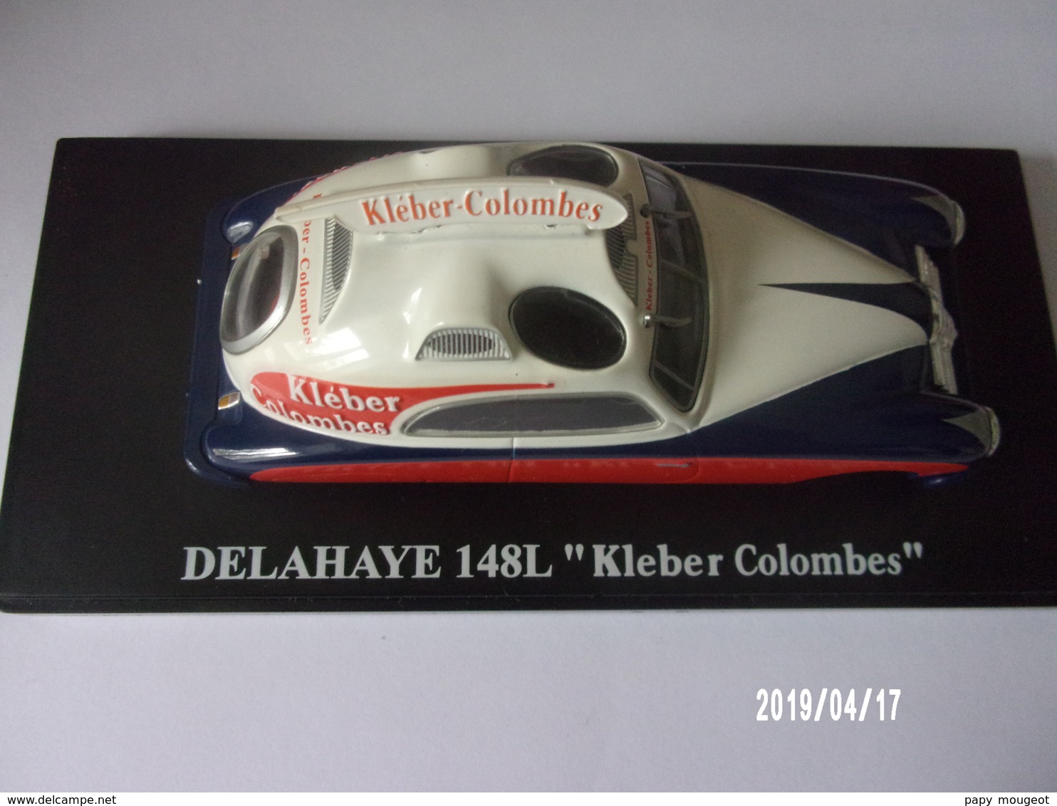 DELAHAYE 148L KLEBER-COLOMBES - Publicidad
