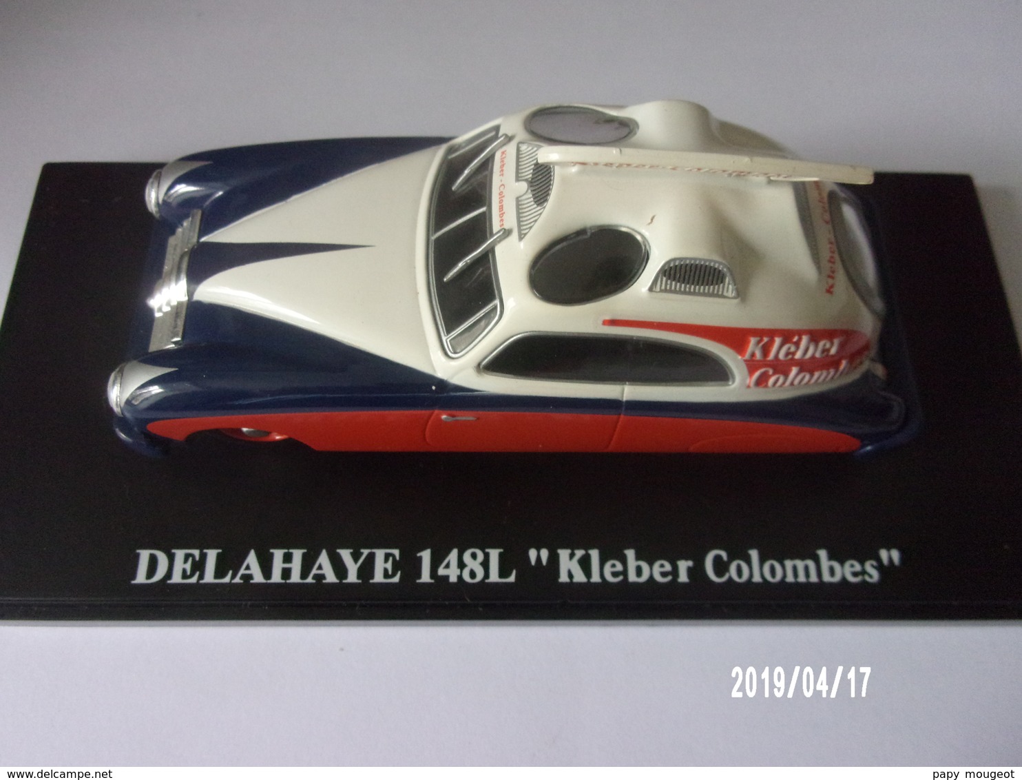 DELAHAYE 148L KLEBER-COLOMBES - Publicidad