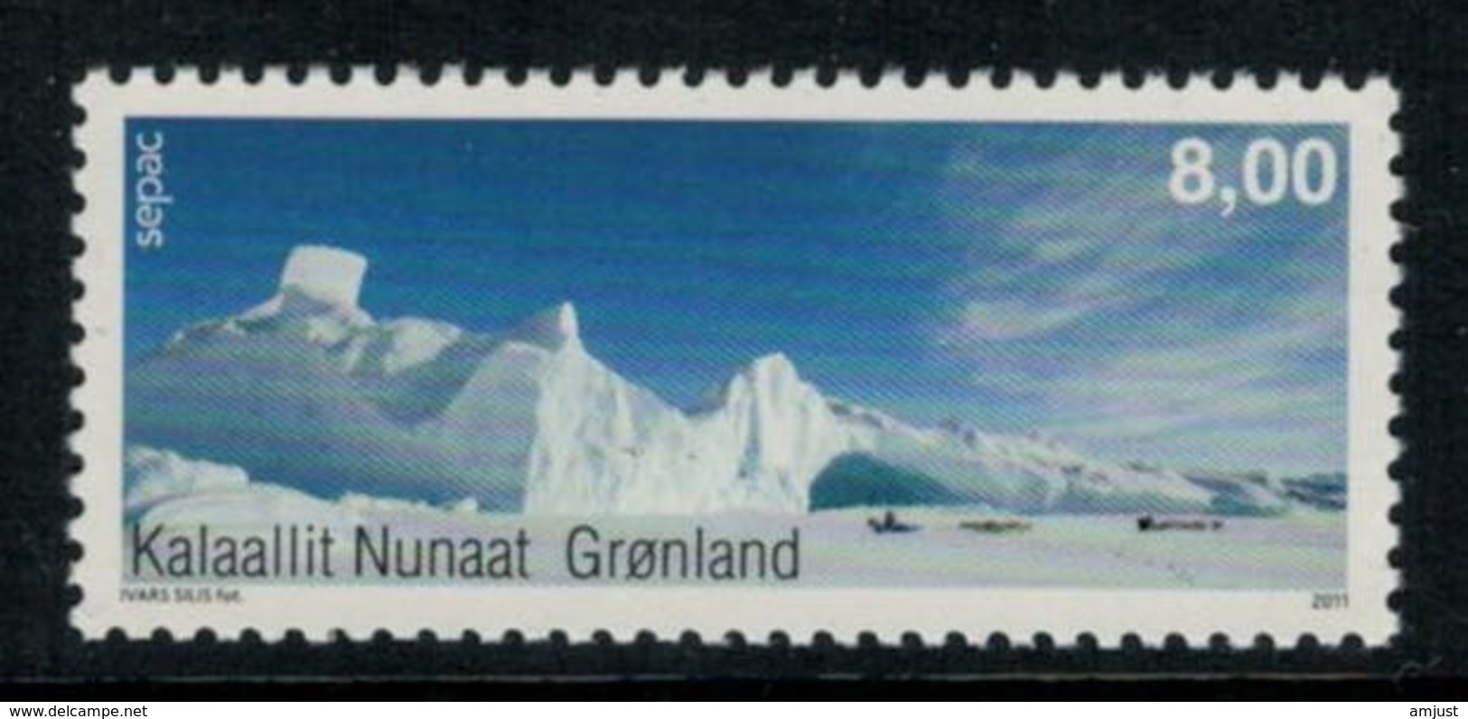 Groenland 2011 // Paysages Sepac Timbres Neufs ** MNH No.573 Y&T - Unused Stamps