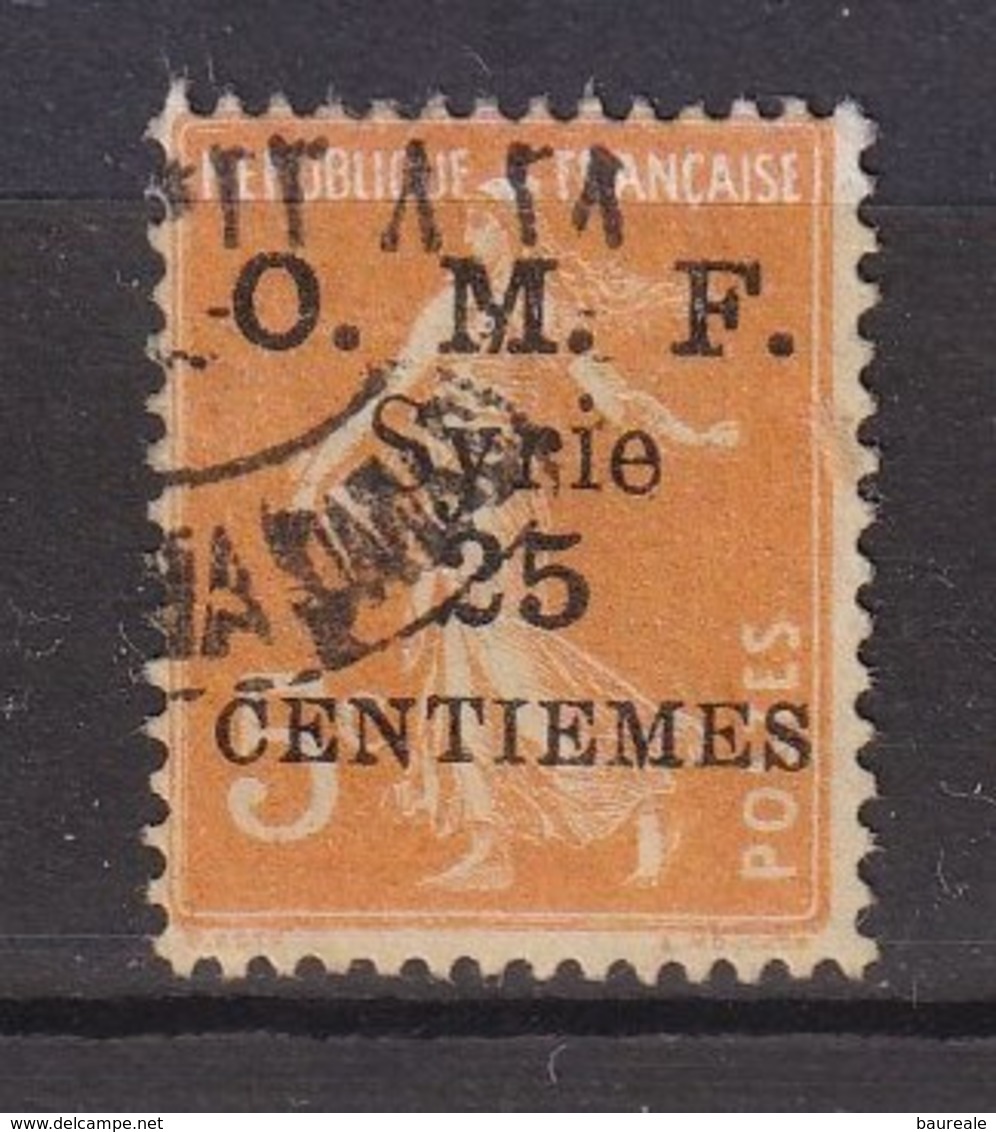 Colonies Françaises - SYRIE -  1922 - Timbre Oblitéré N° YT 85 - Prix Fixe Cote 2017 à 15% - Gebraucht