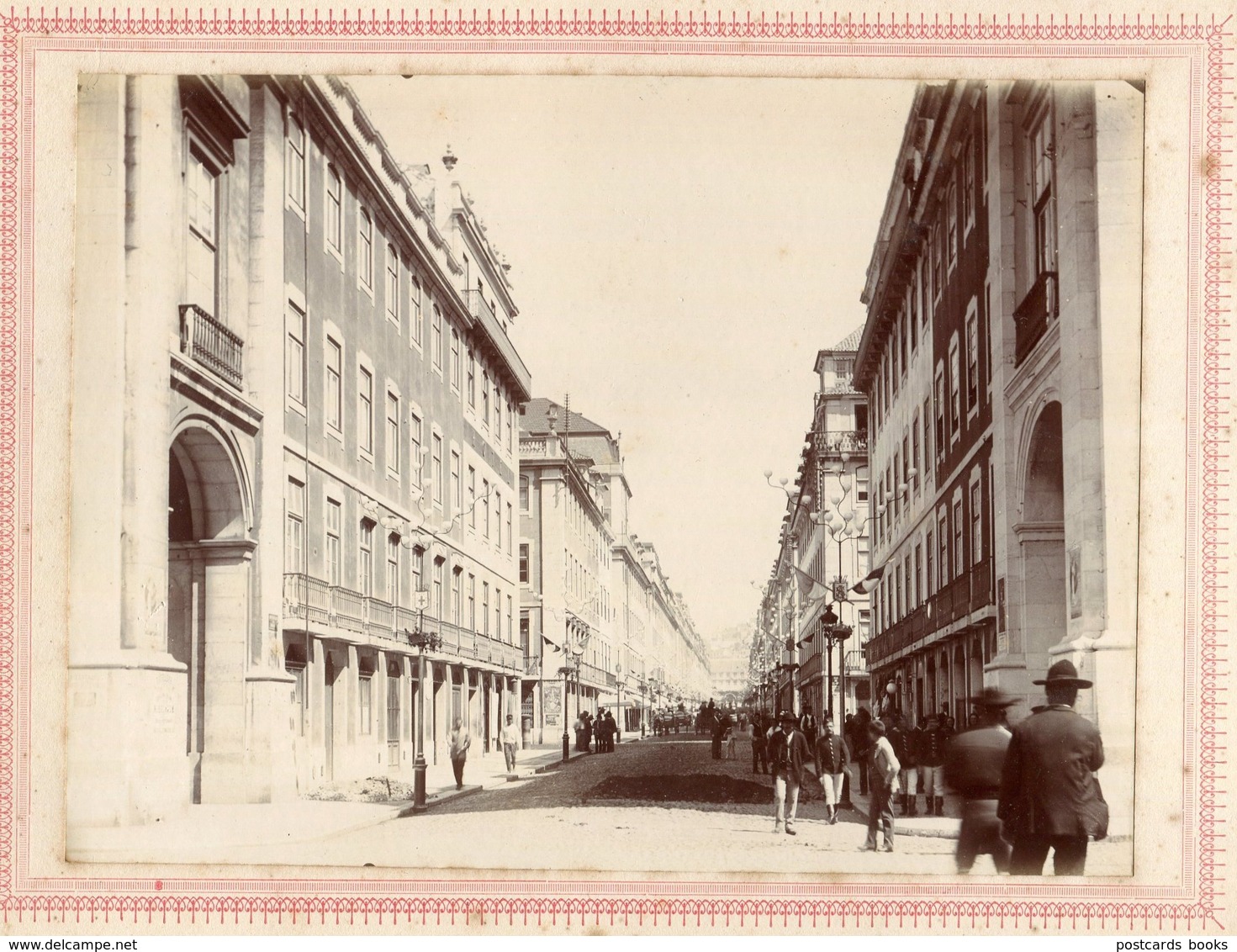 1898 Fotografia FEIRA FRANCA De LISBOA Centenário India / Vasco Da Gama RUA Da PRATA (?) Carroça. Old Photo PORTUGAL - Anciennes (Av. 1900)