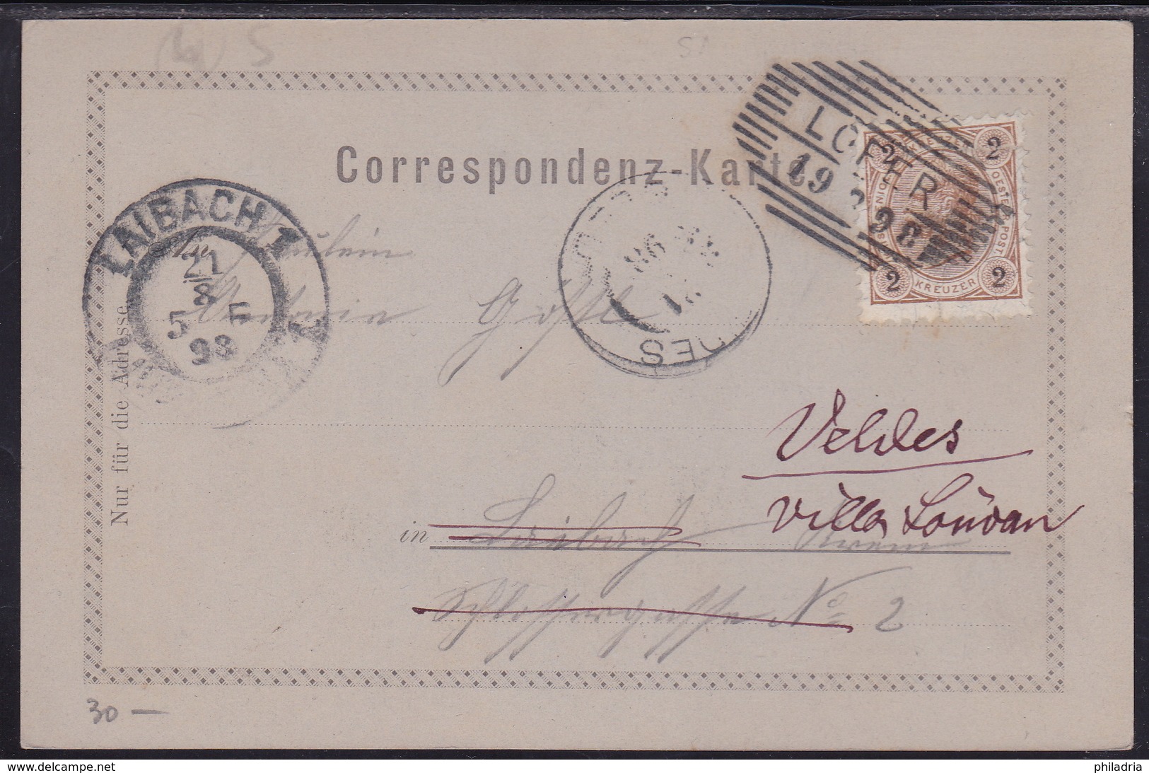 Lofer, General View, Mailed1898 - Lofer