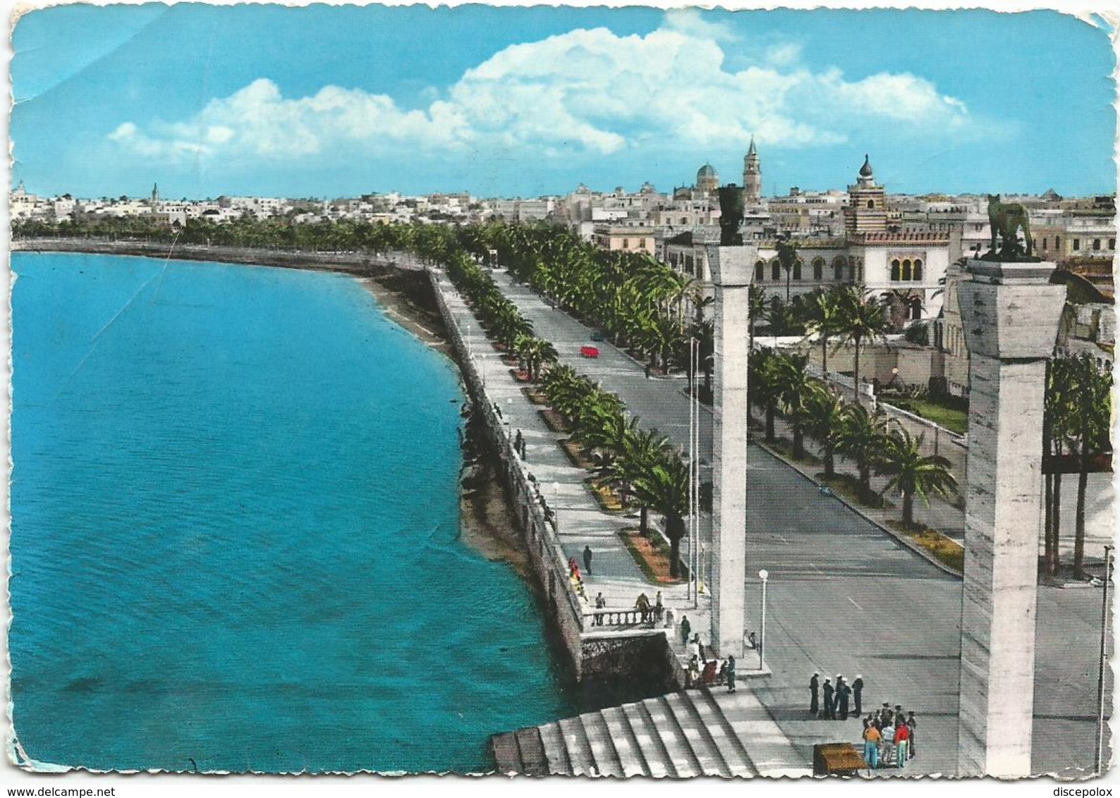 W2518 Tripoli - Sciara Adriano Pelt - Panorama / Viaggiata 1961 - Libia