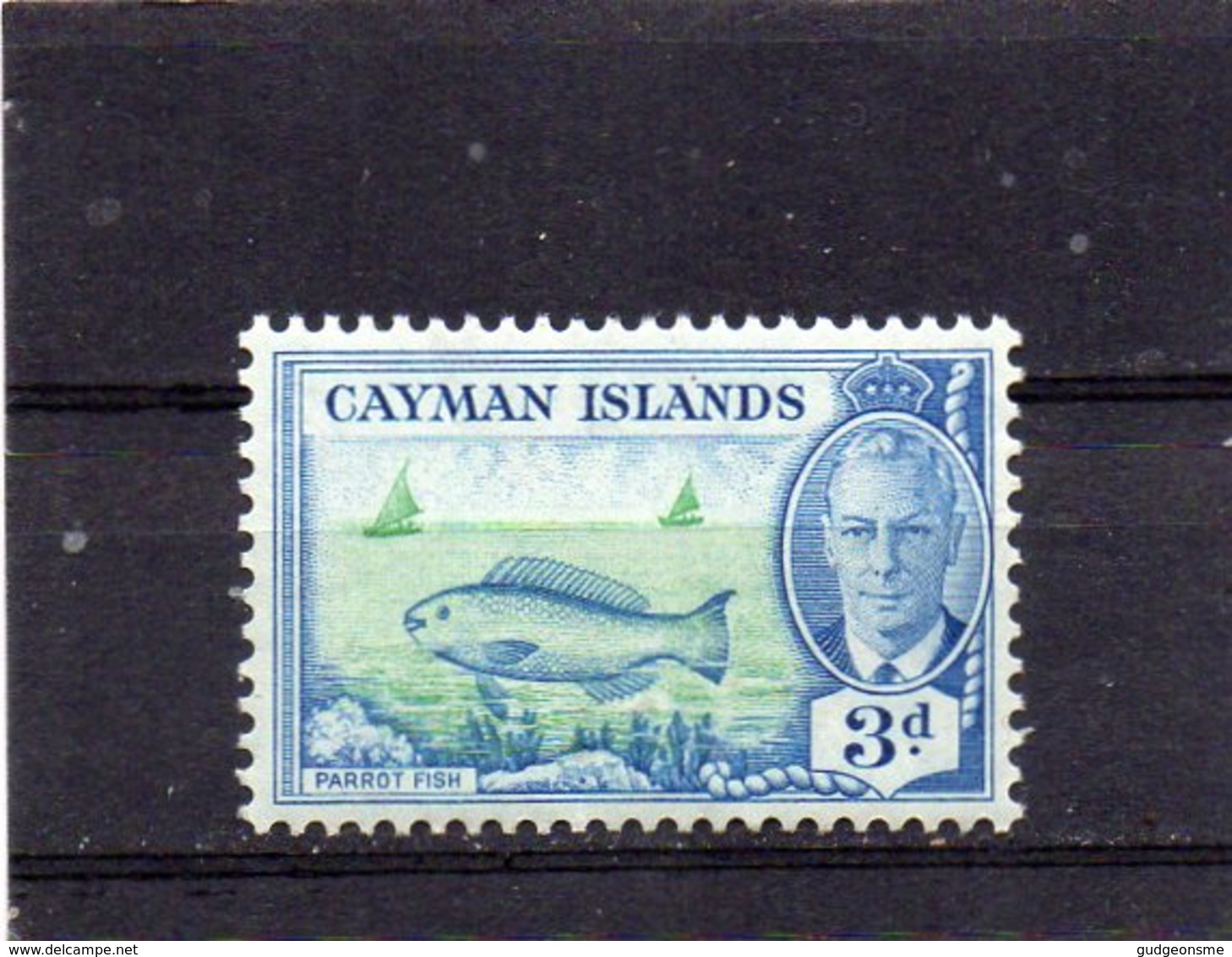 1950 GV1 Definitive Issue 3d MNH - Cayman Islands