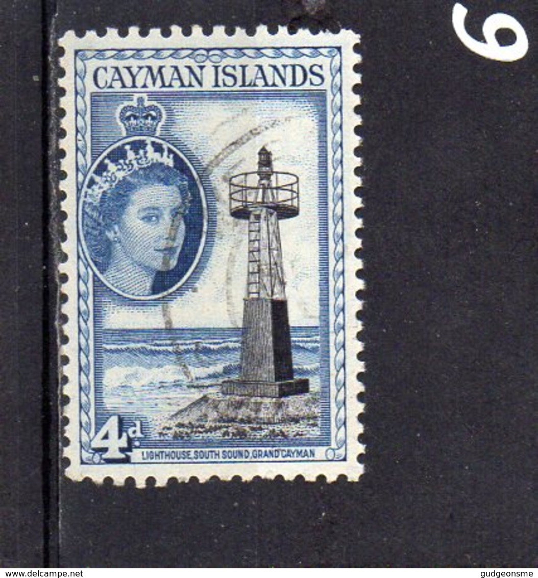 1953 QE11 Definitive Issue 4d Used - Cayman Islands