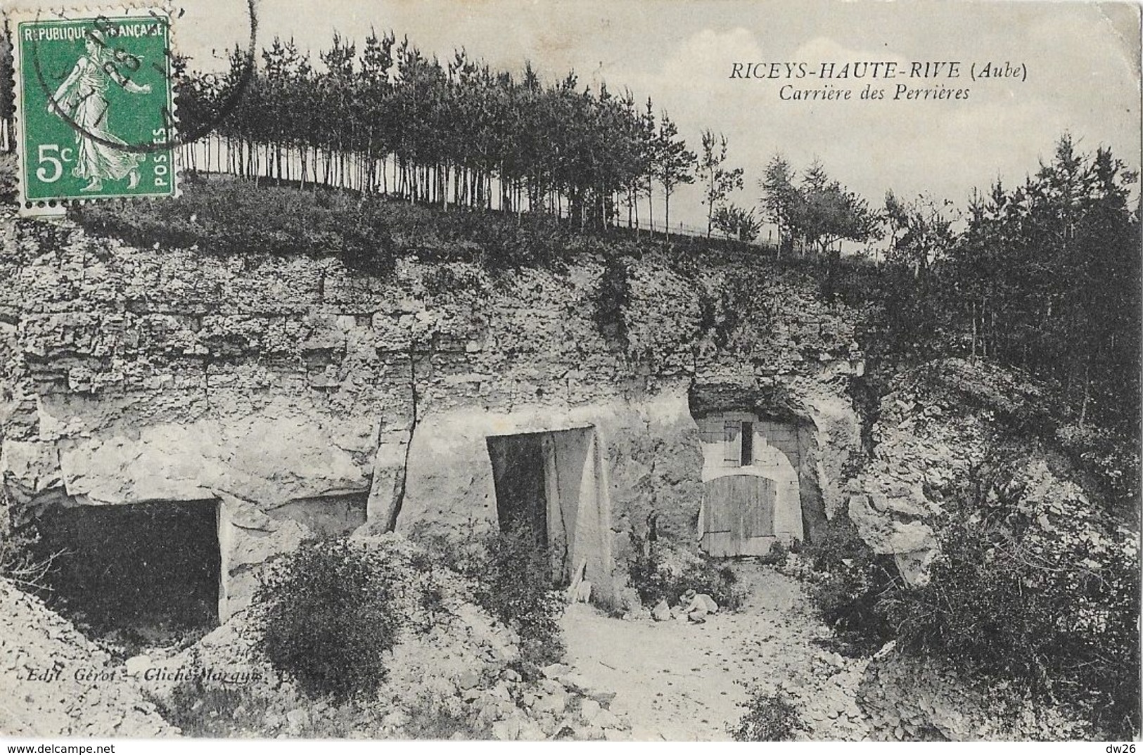 Riceys-Haute-Rive (ou Hauterive, Aube) - Carrière Des Perrières - Edition Gérot - Les Riceys